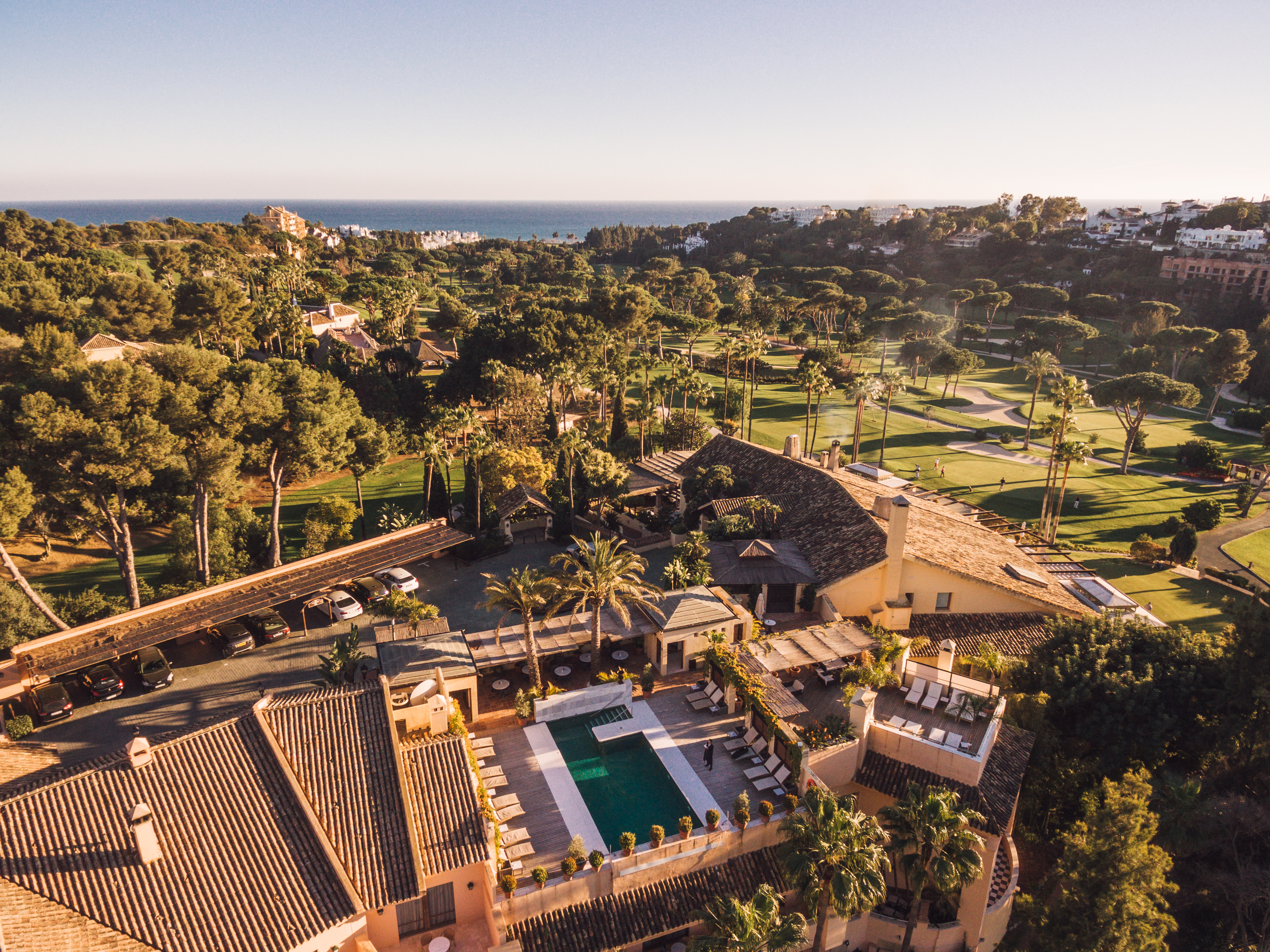Rio real golf & hotel Vista aerea