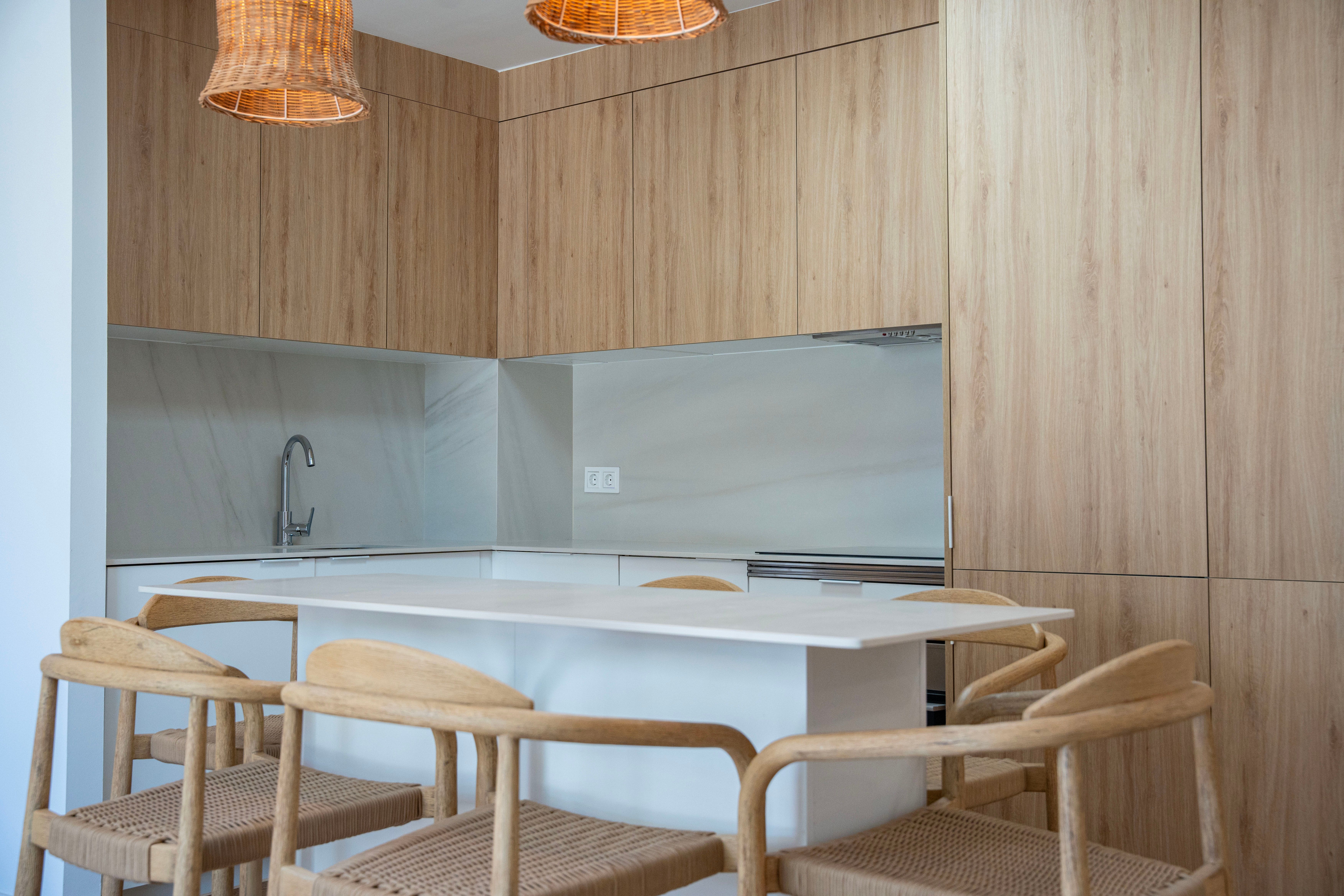 Two-bedroom apartment with garden view