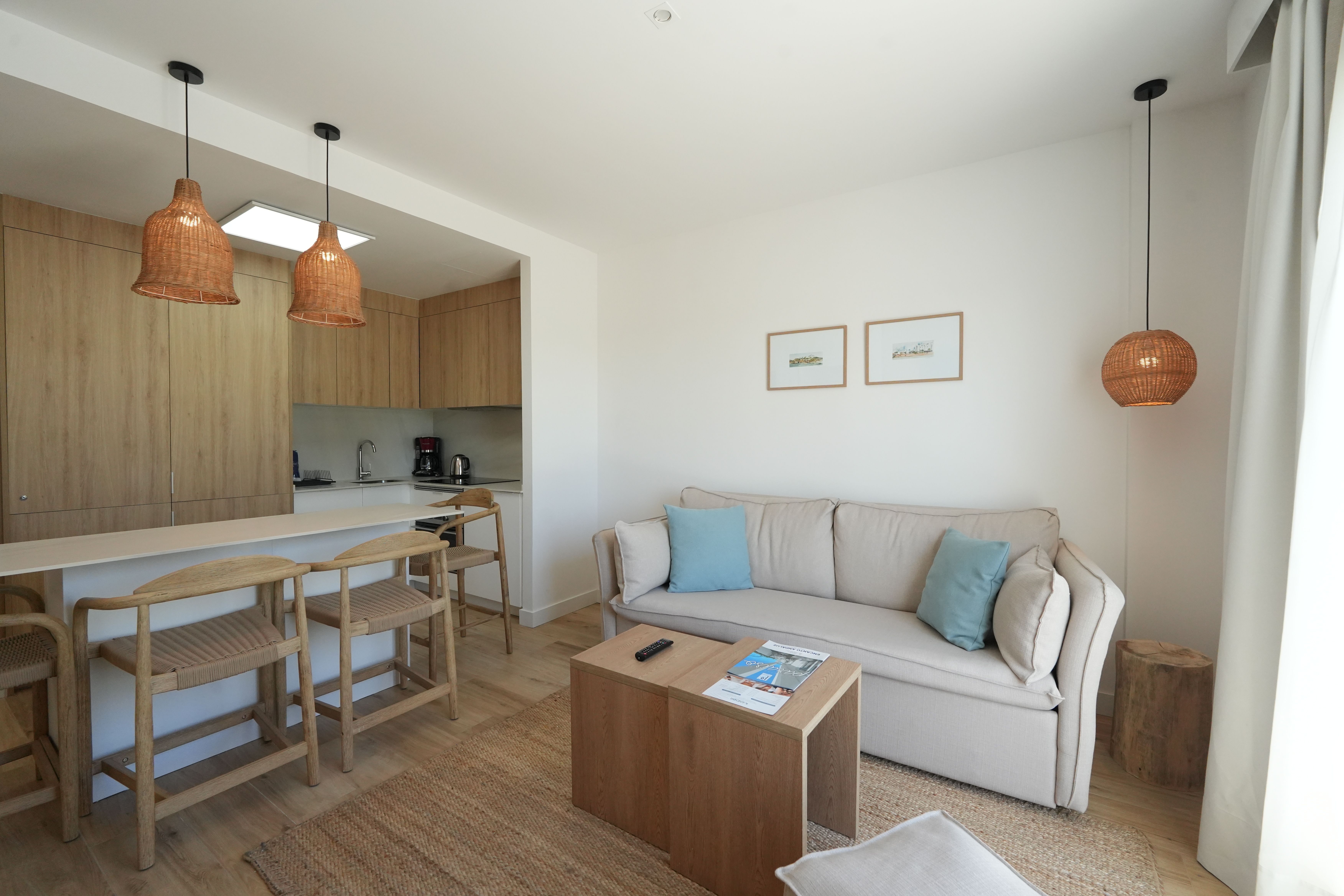 Apartment mit 1 schlafzimmer und gartenblick