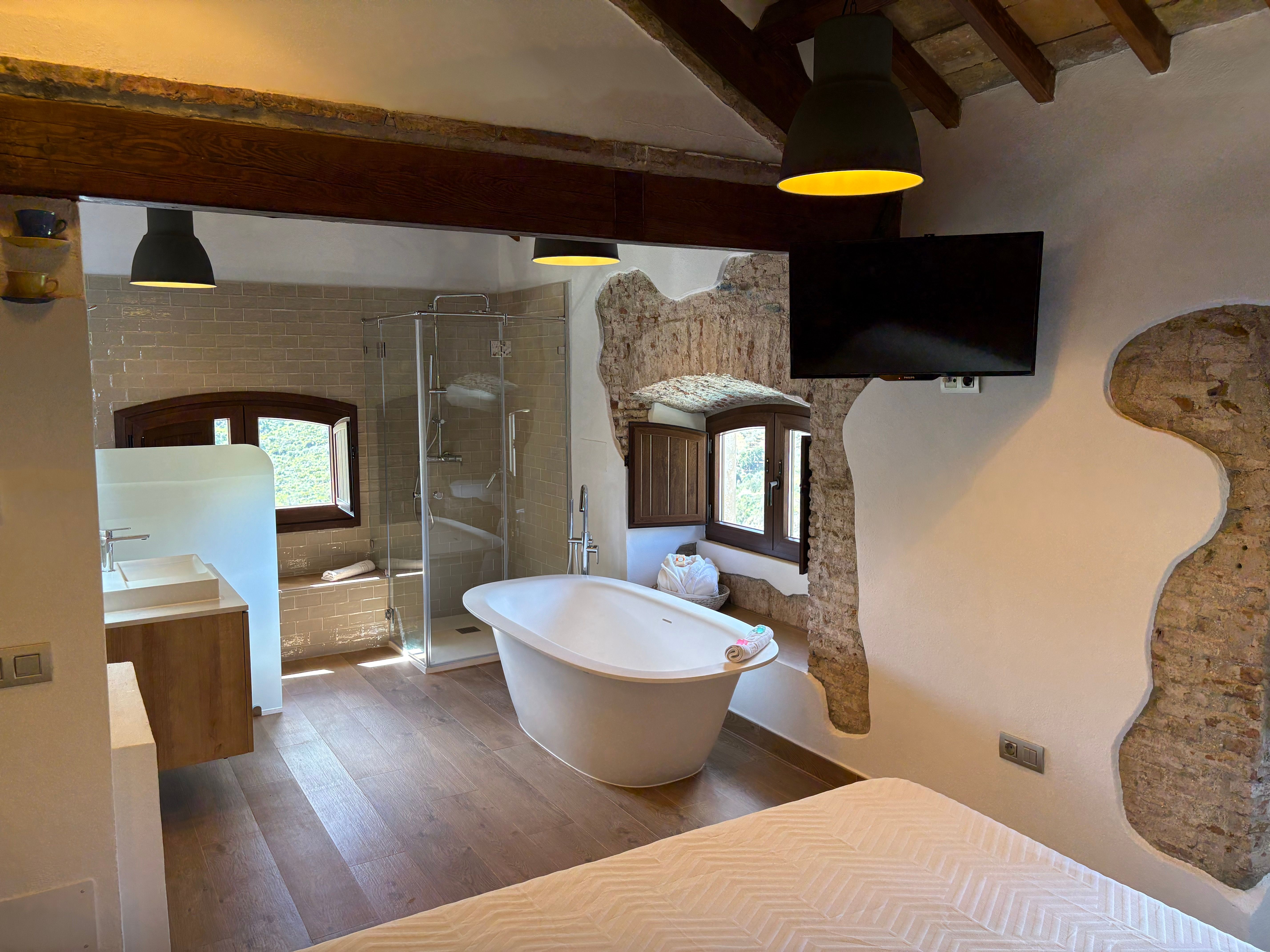 Deluxe-doppelzimmer mit poolblick
