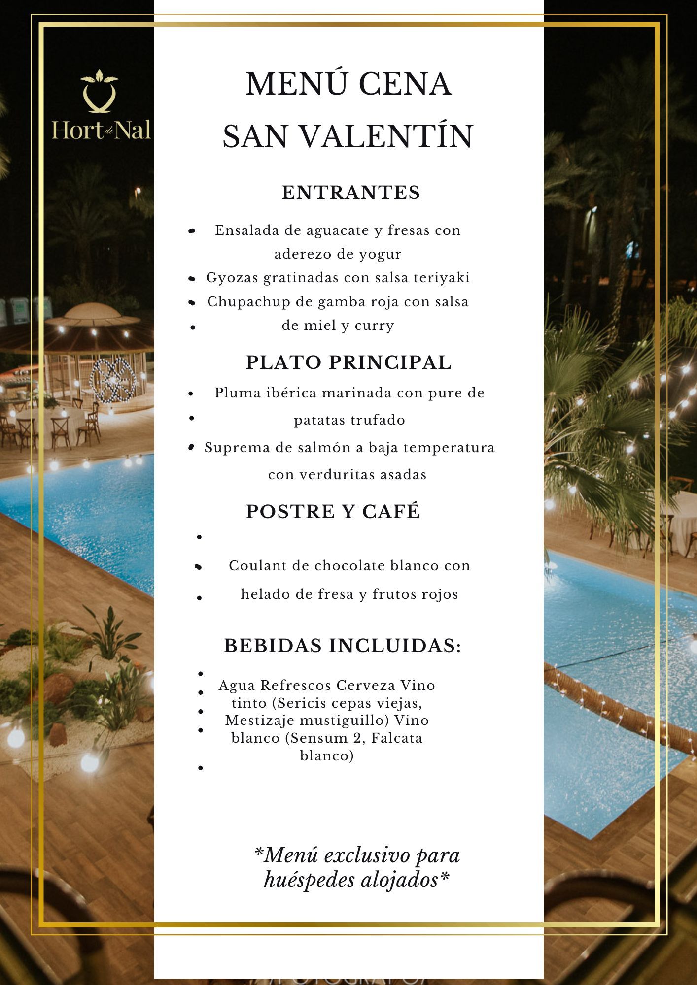 Hort de nal, Elche