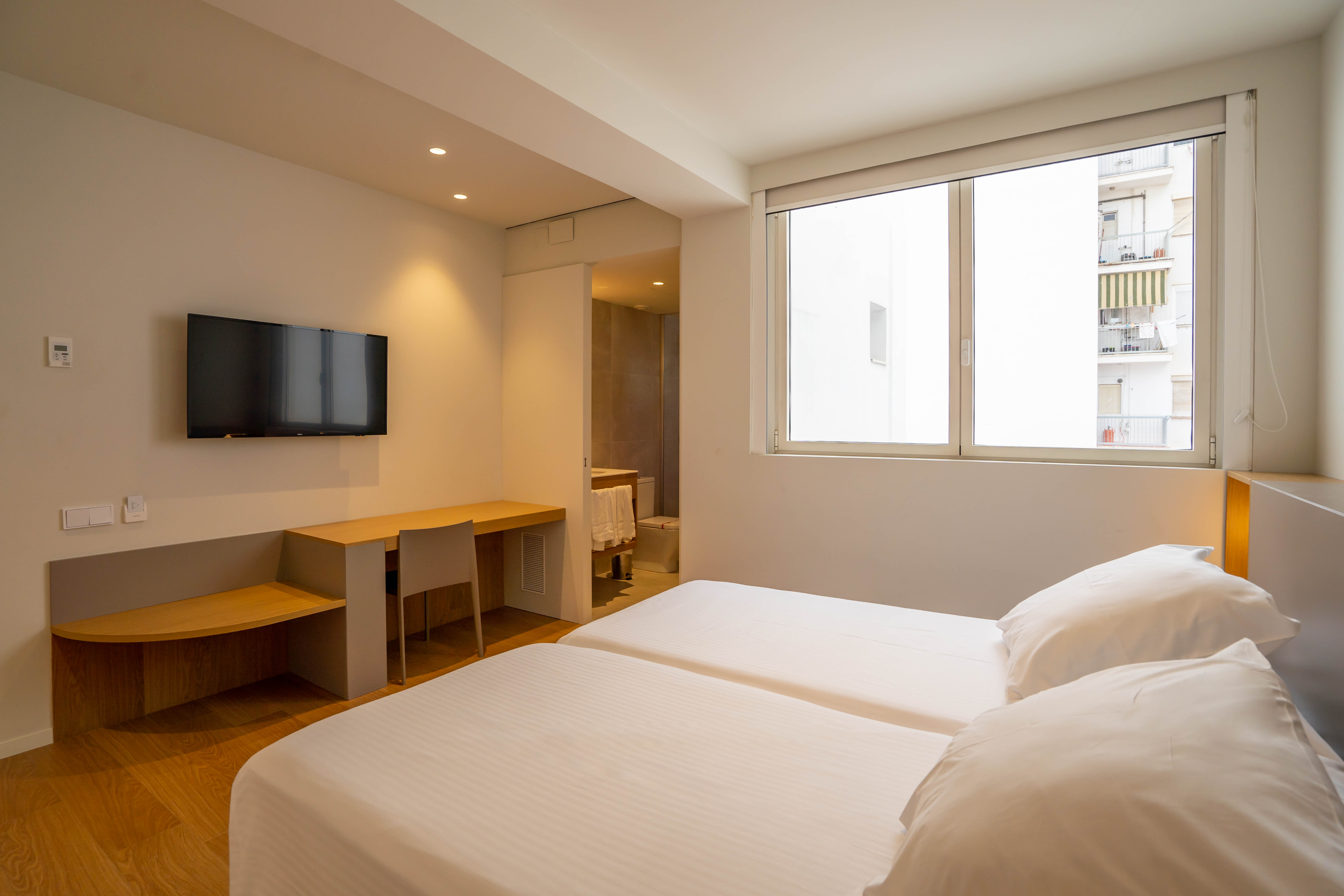 Chambre lits jumeaux classique