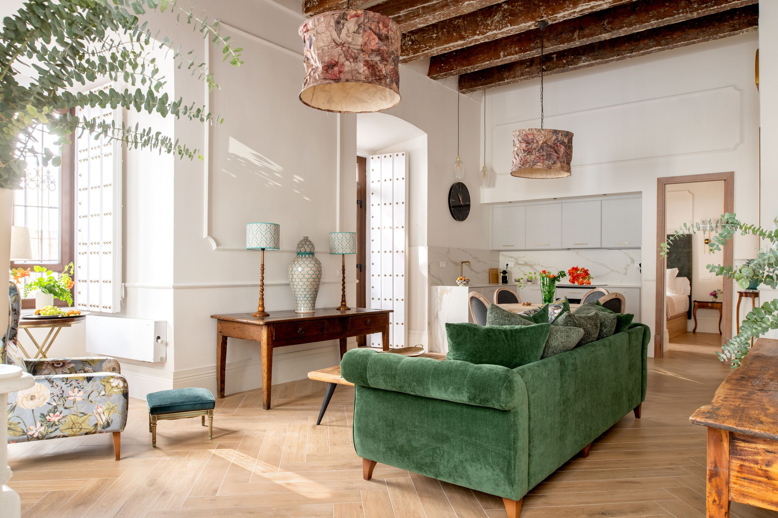 Apartamento de 1 dormitorio con terraza