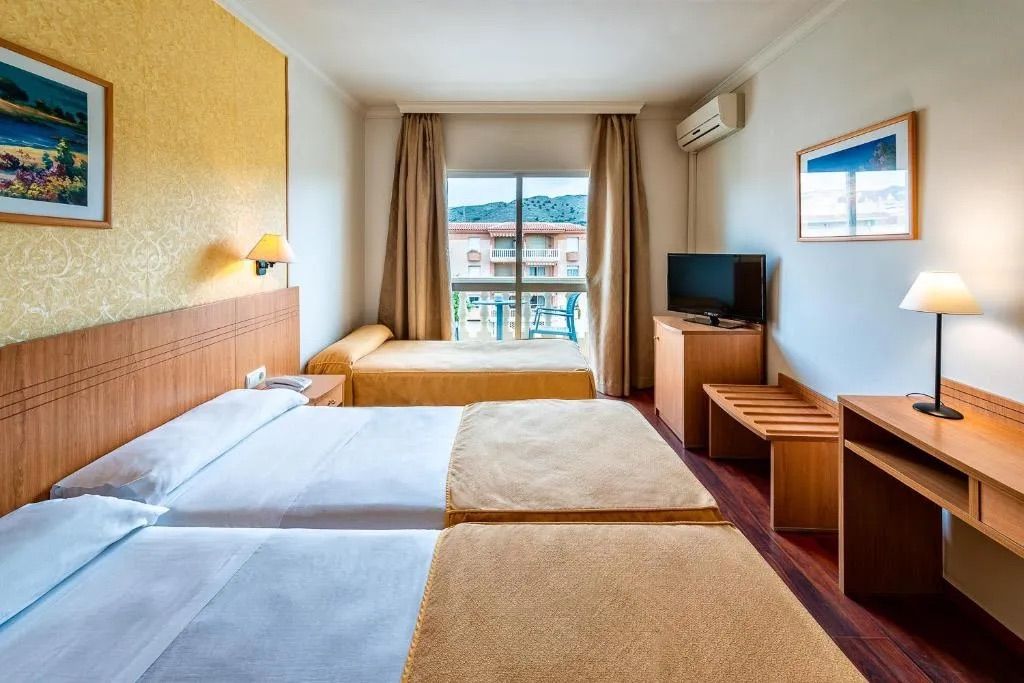 Dreibettzimmer mit meerblick