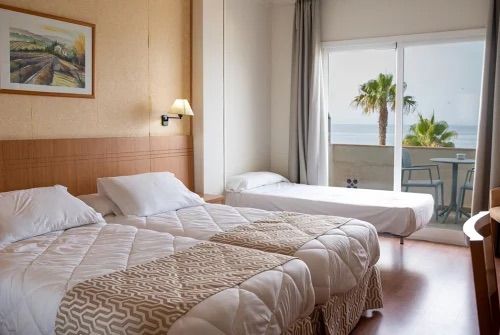 Dreibettzimmer mit meerblick