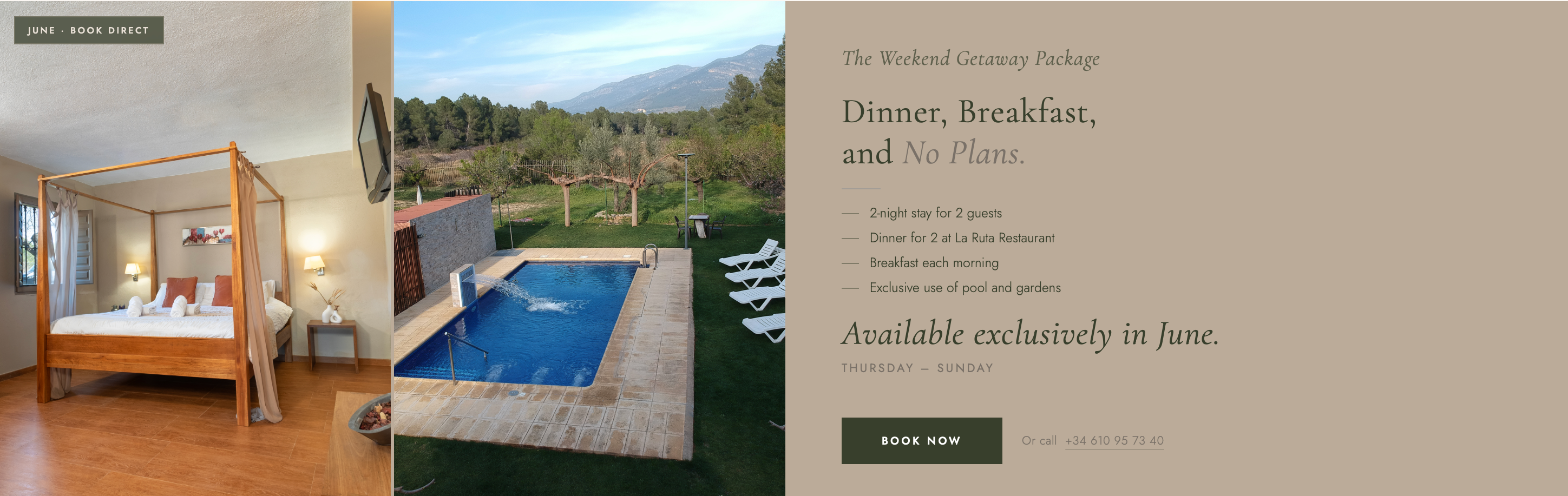 The pines hotel, Els Ibarsos