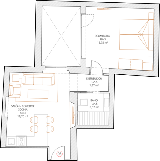 Appartement 1 chambre
