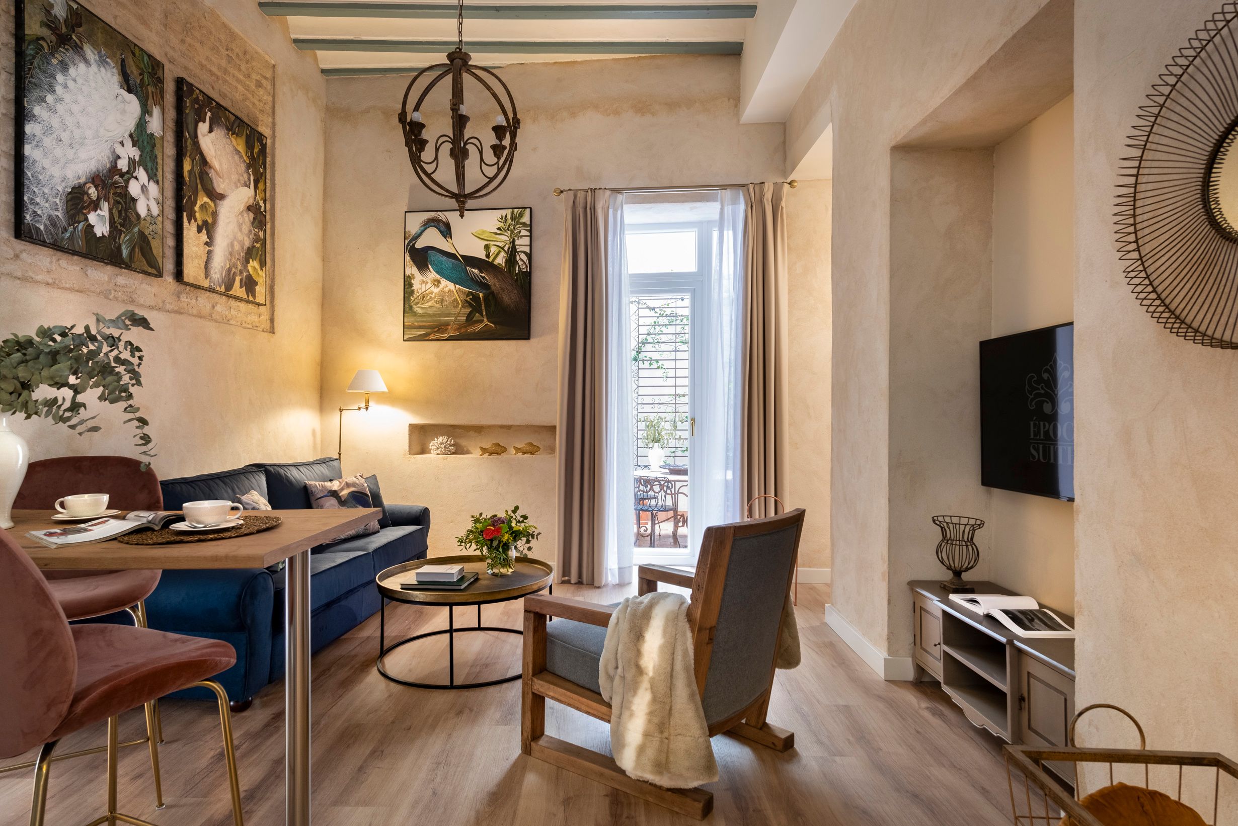Apartamento de 1 dormitorio con terraza