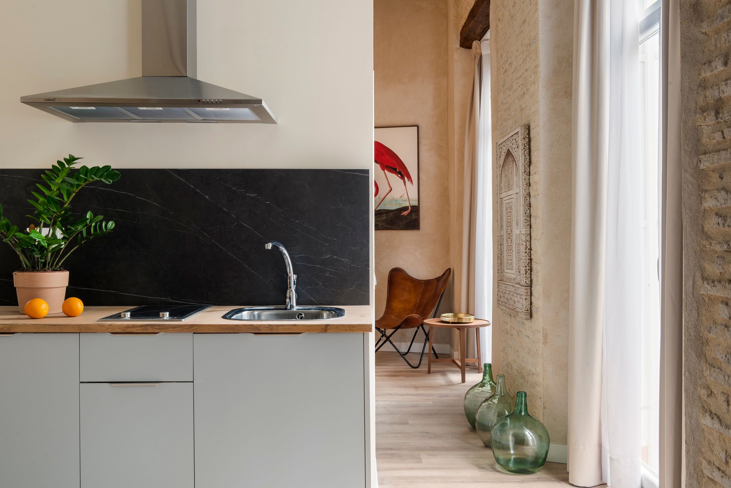 Apartamento superior de 1 dormitorio