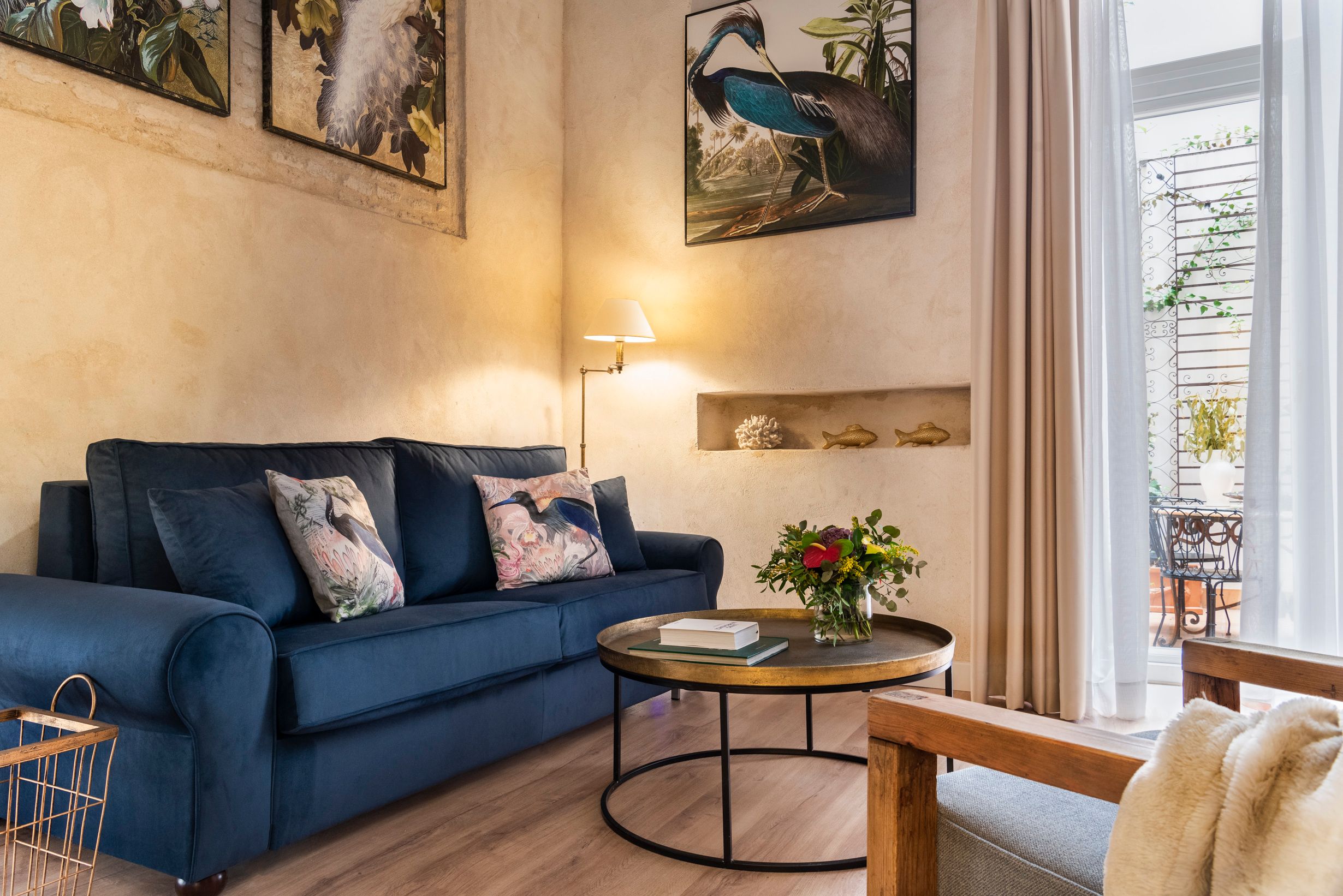 Apartamento de 1 dormitorio con terraza