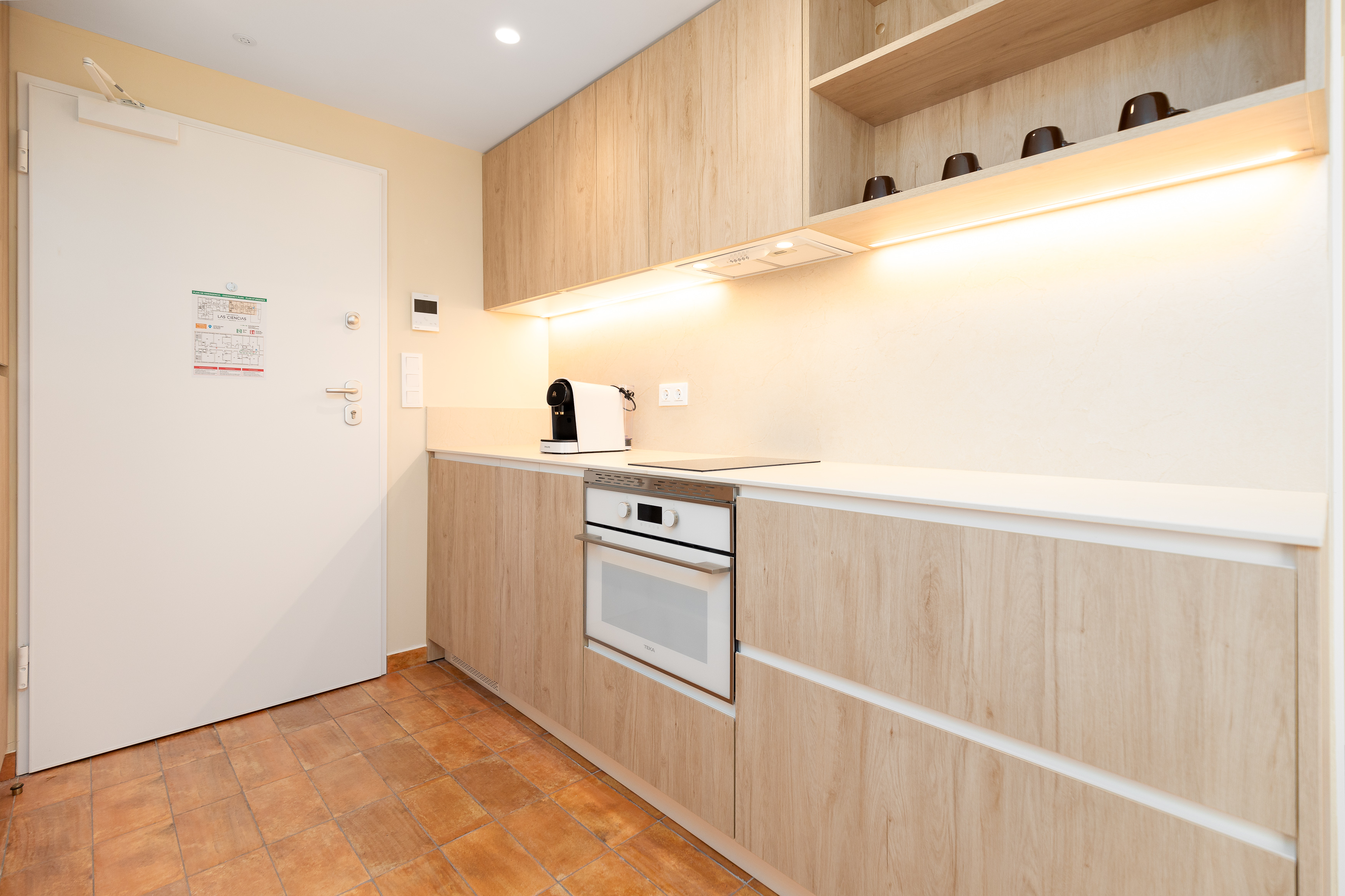 One-bedroom apartment with terrace