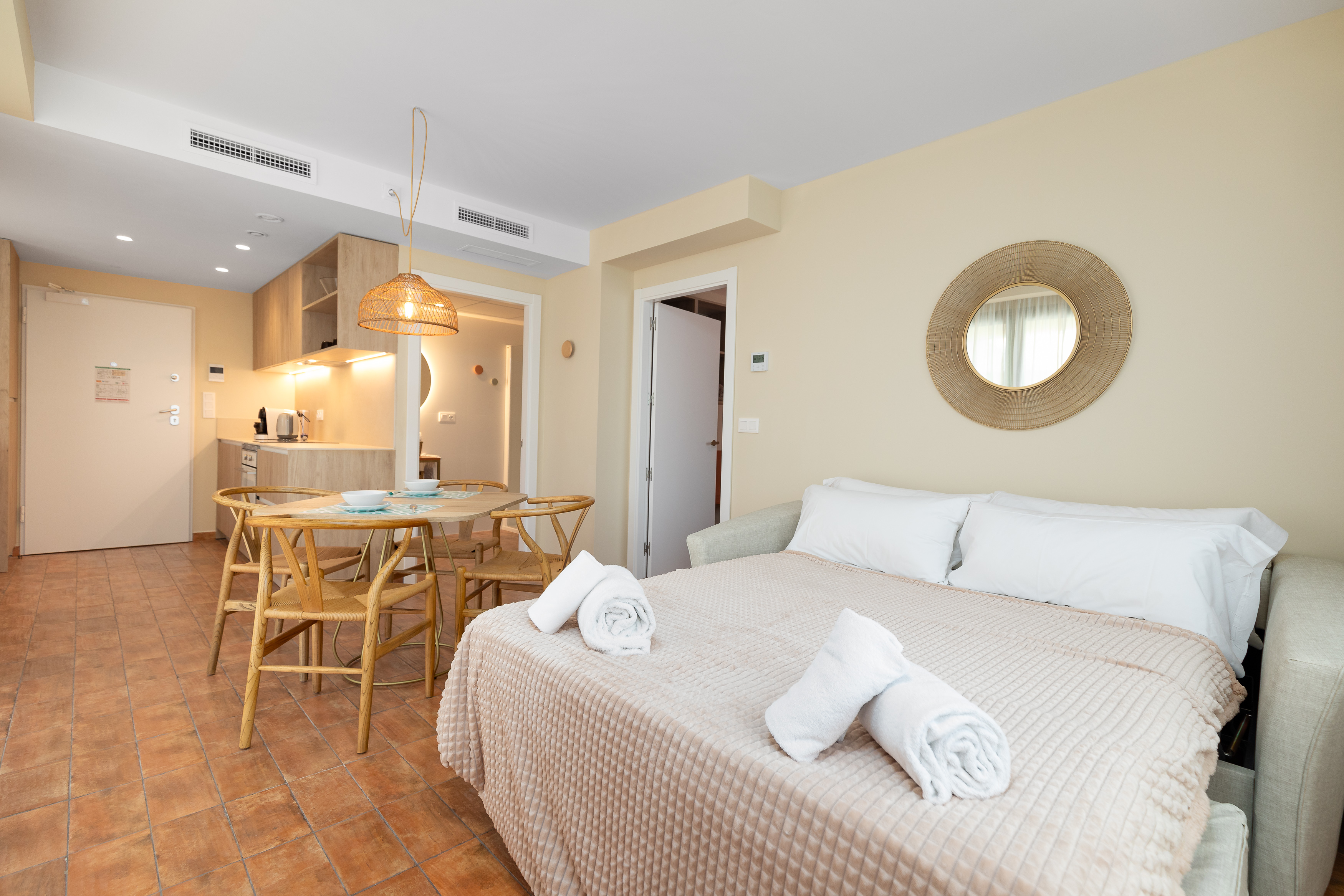 One-bedroom apartment with terrace