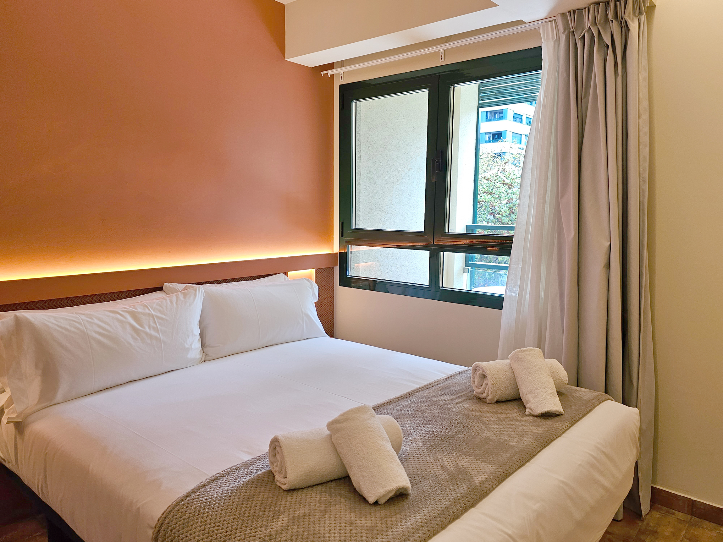 Apartamento de 1 dormitorio con balcón