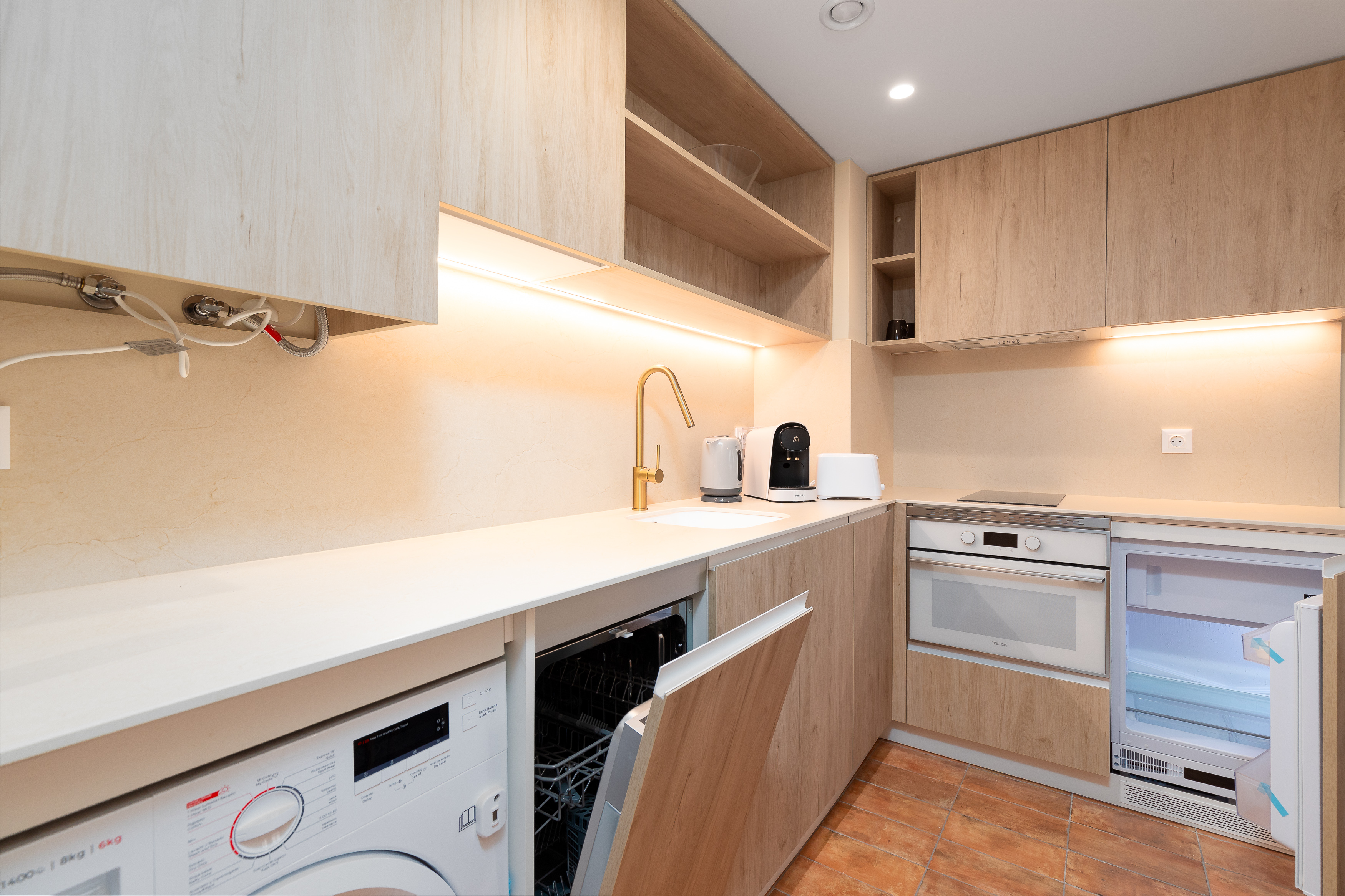Apartamento de 1 dormitorio con balcón