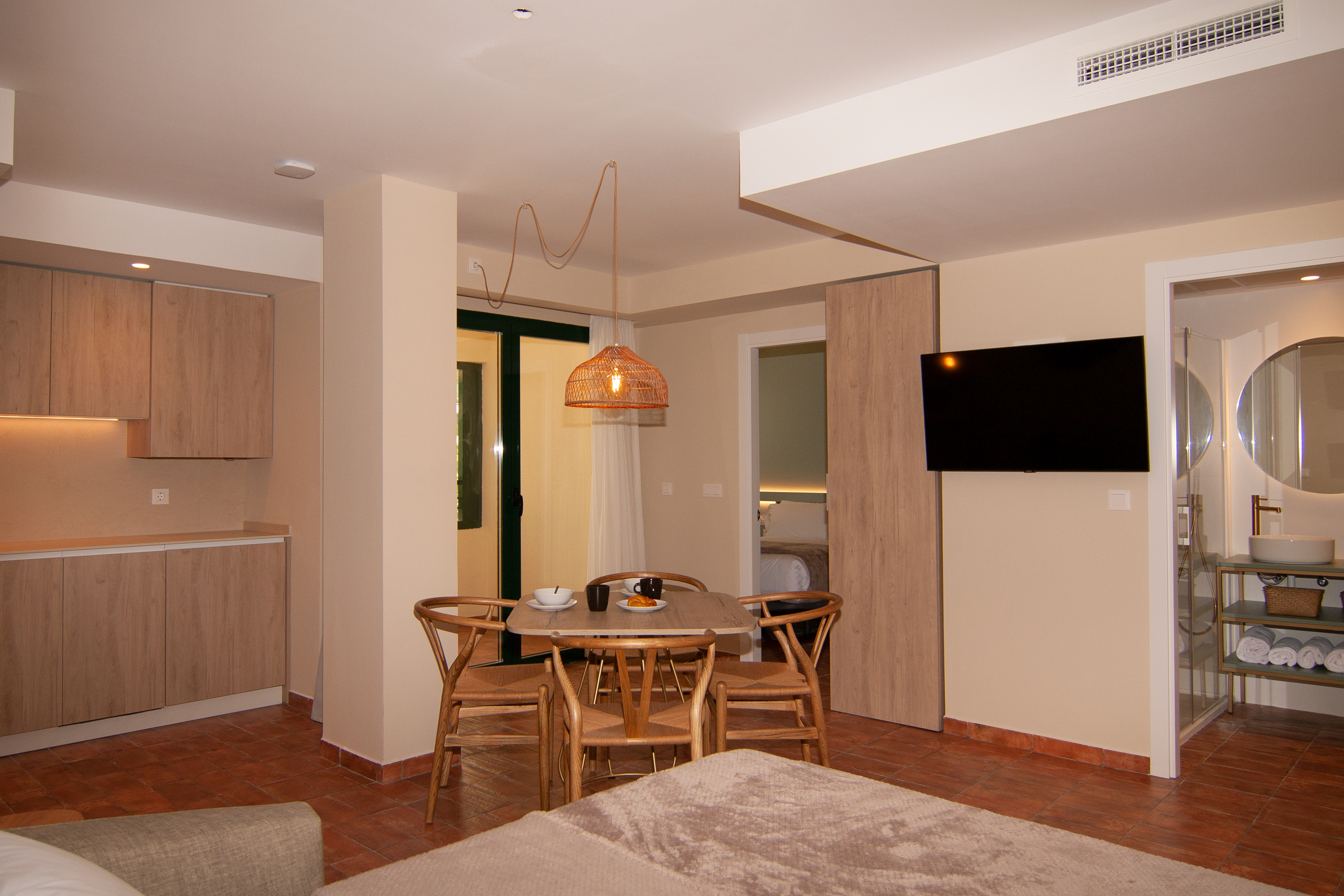 Apartment with balcony