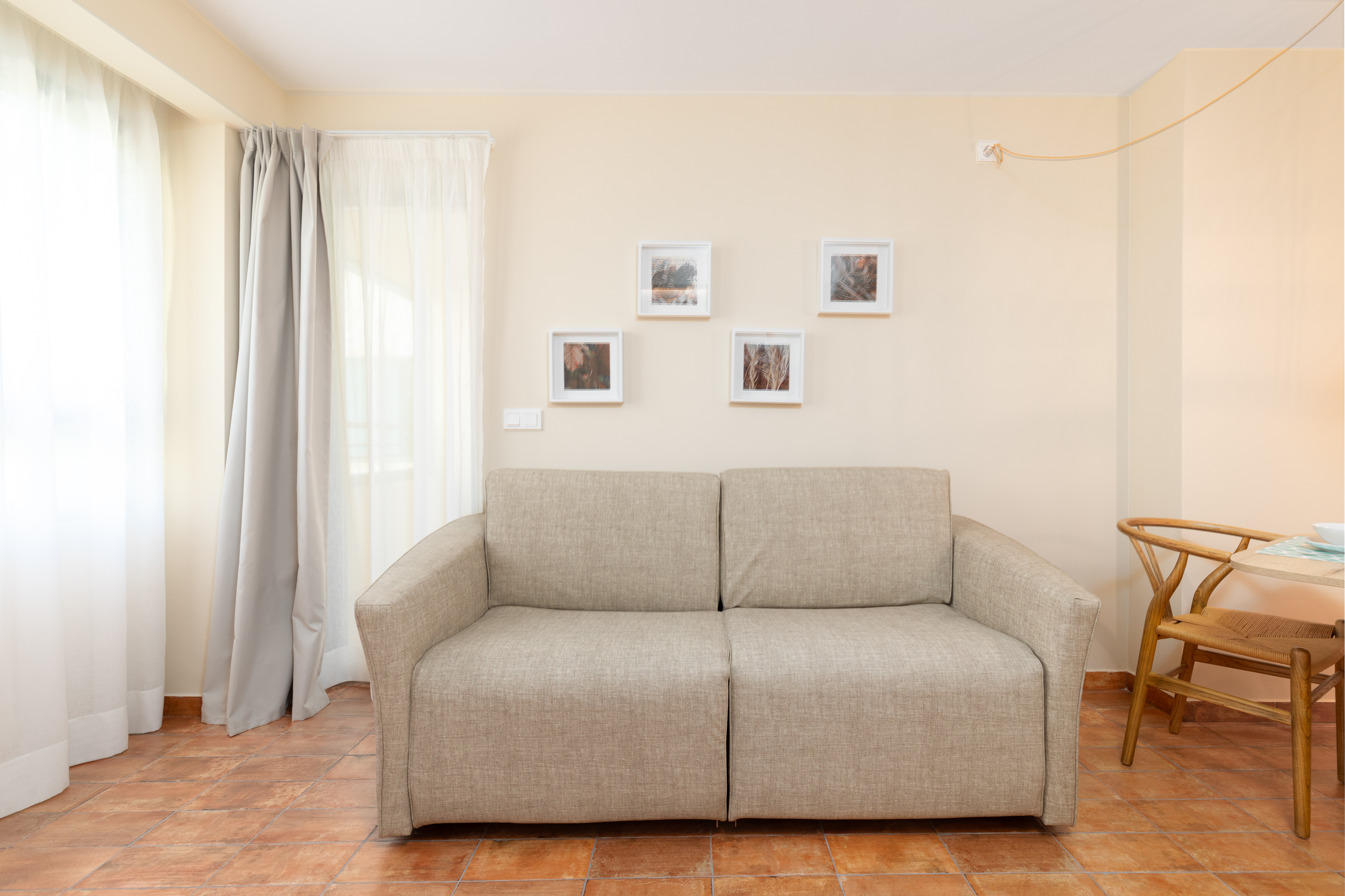 Apartamento de 1 dormitorio con balcón