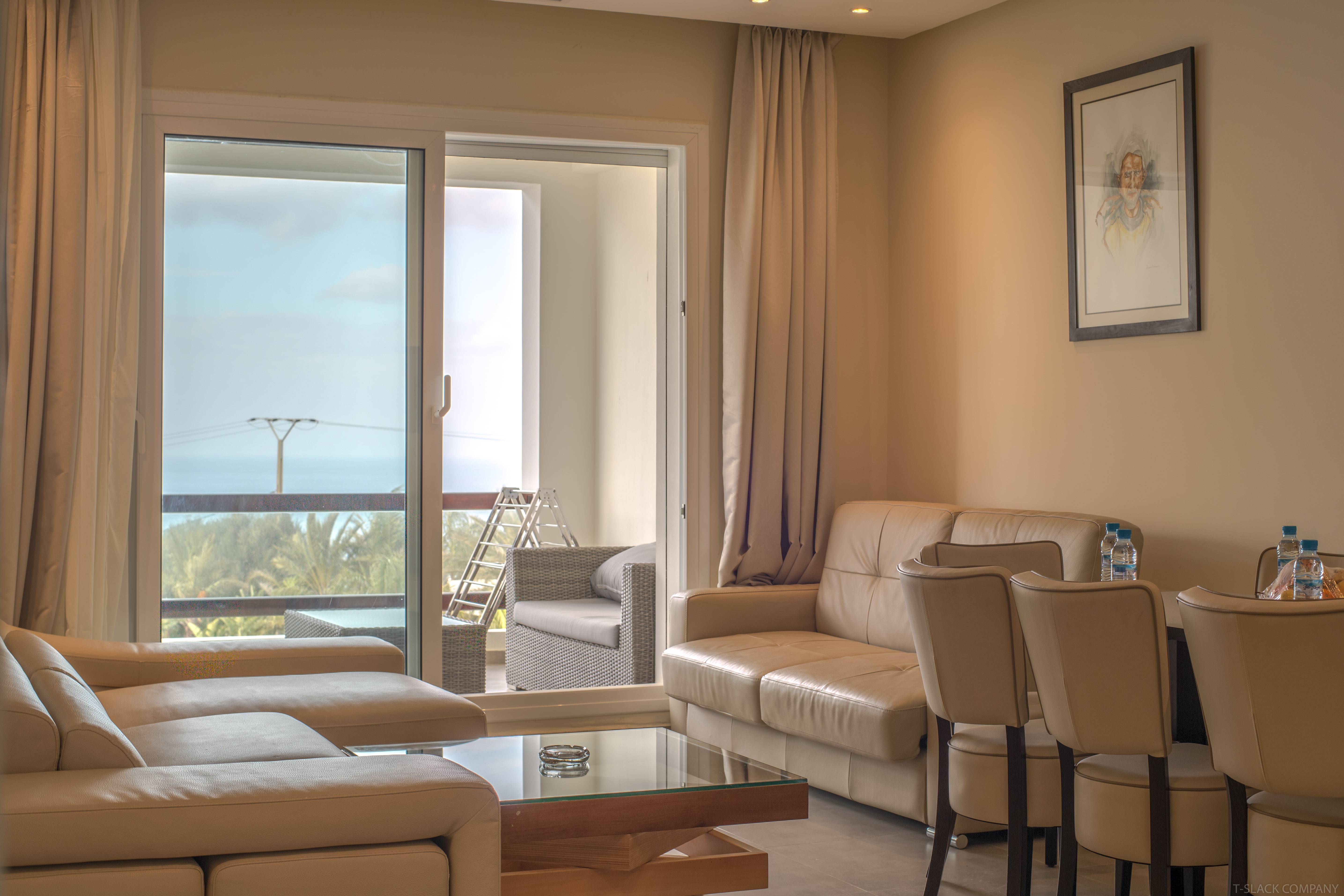 Apartment mit 3 schlafzimmern und meerblick