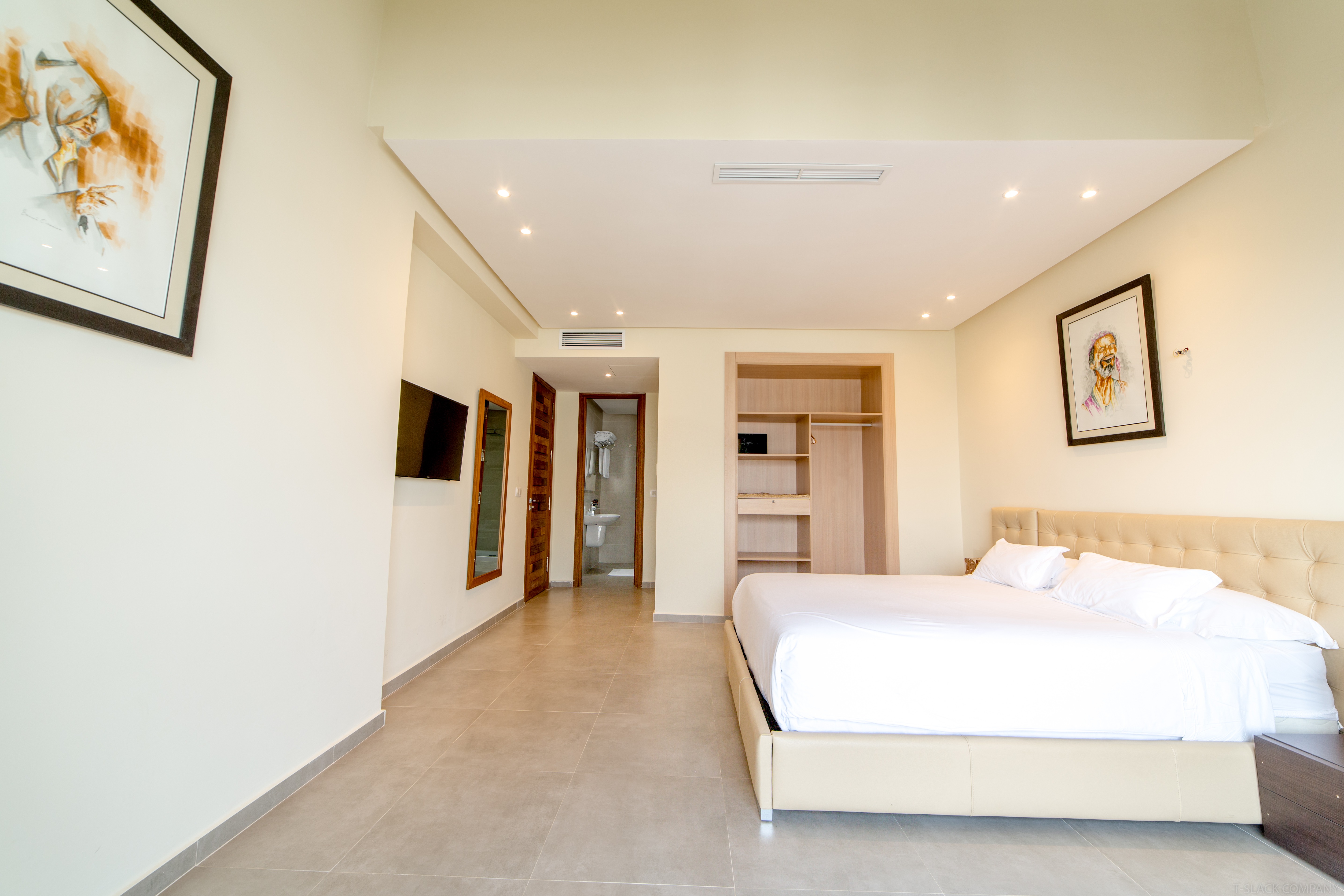 Apartment mit 3 schlafzimmern und meerblick