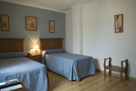 Chambre lits jumeaux