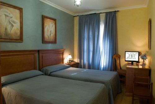 Chambre lits jumeaux