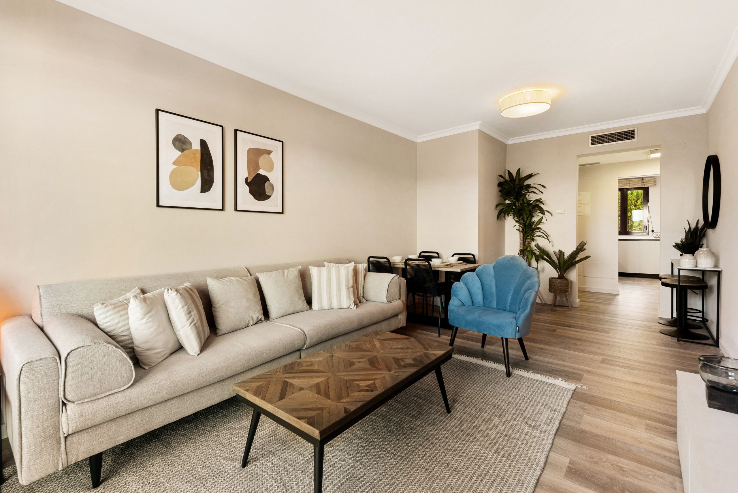 Apartamento de 2 dormitorios