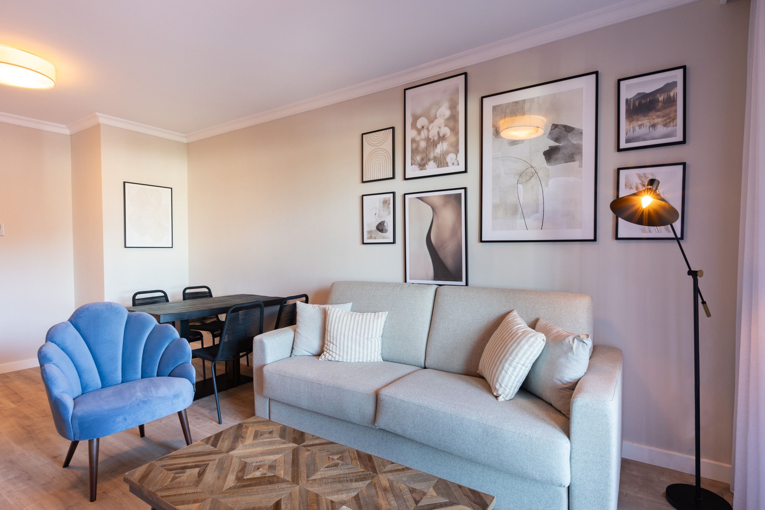 Apartamento de 2 dormitorios
