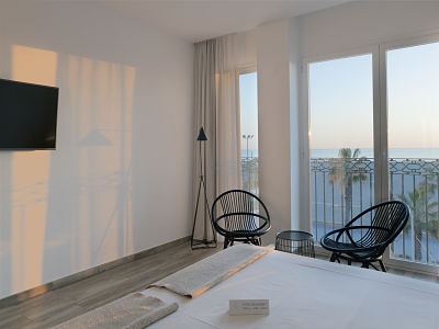 Habitación doble con vistas al mar