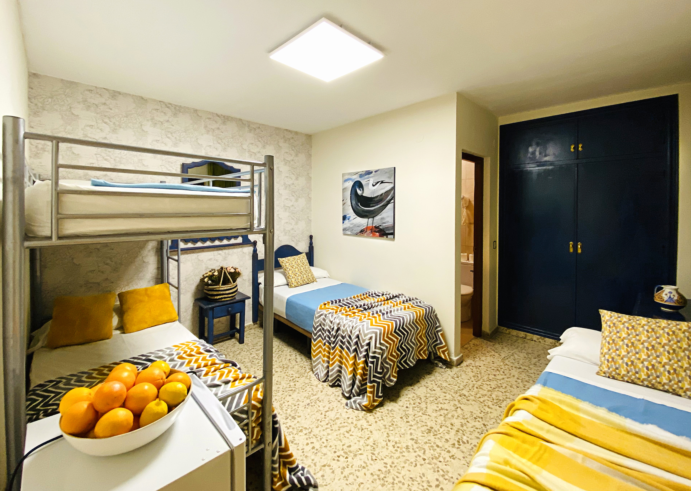 Habitación cuádruple estándar