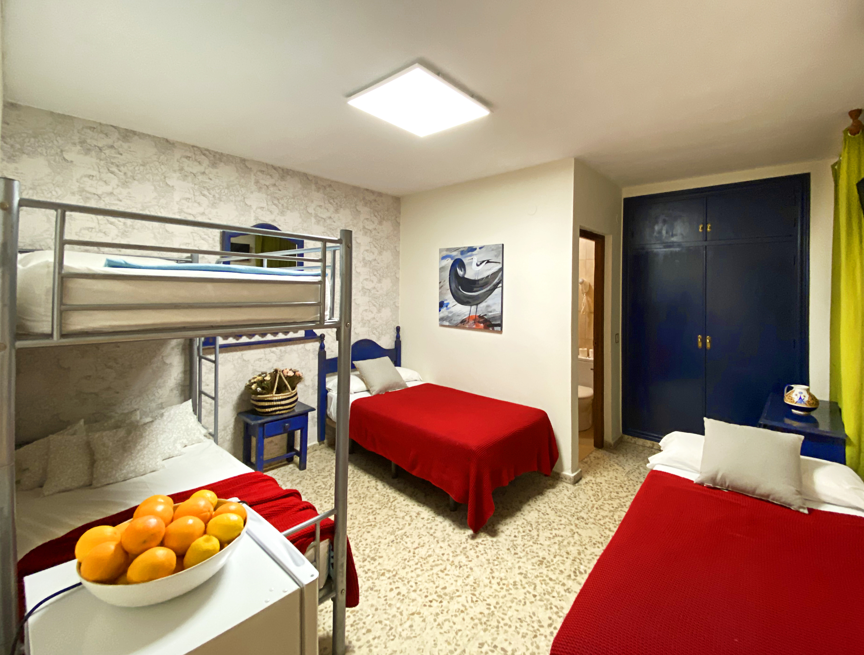 Habitación cuádruple estándar