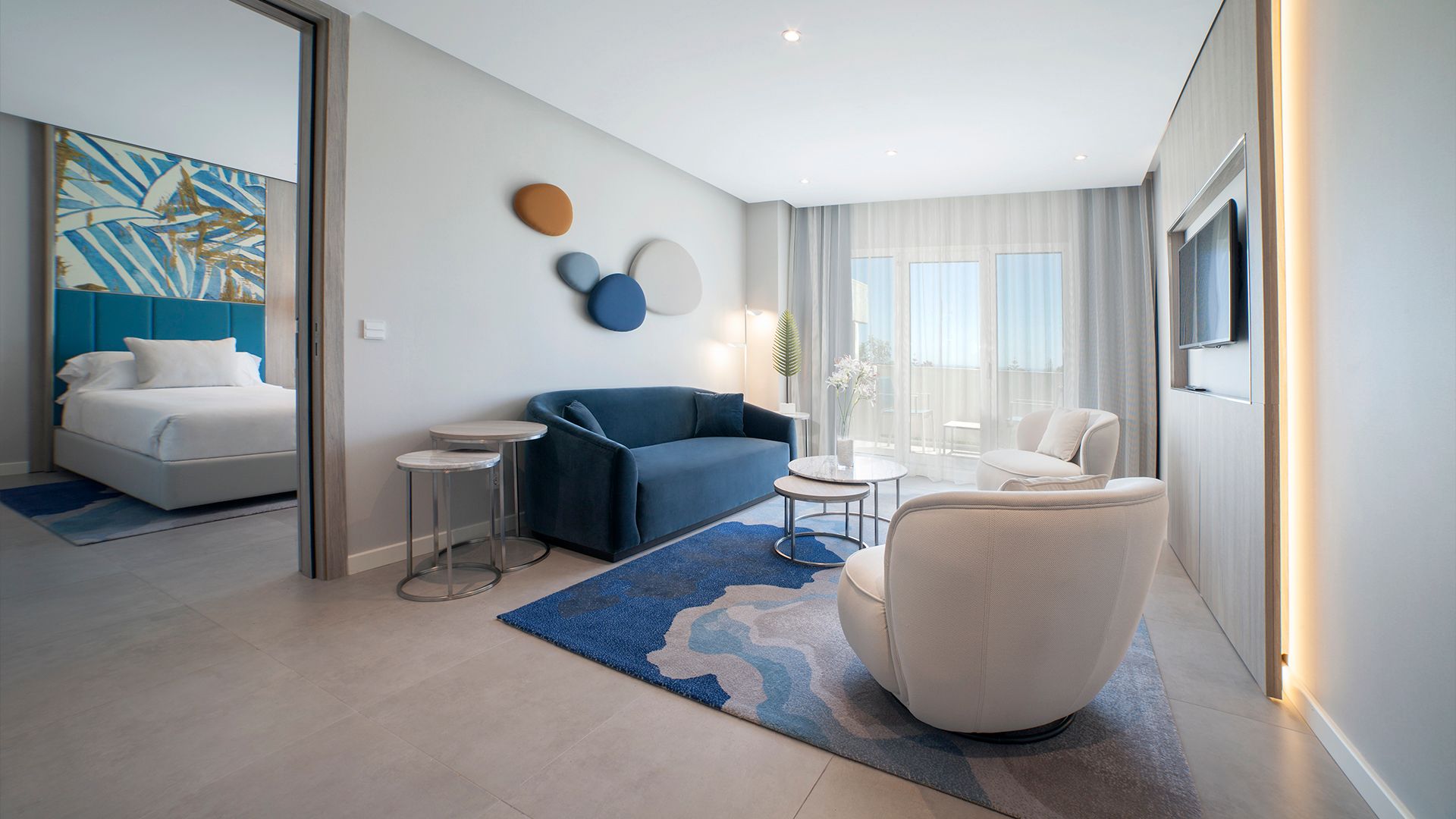 Suite mit stadtblick