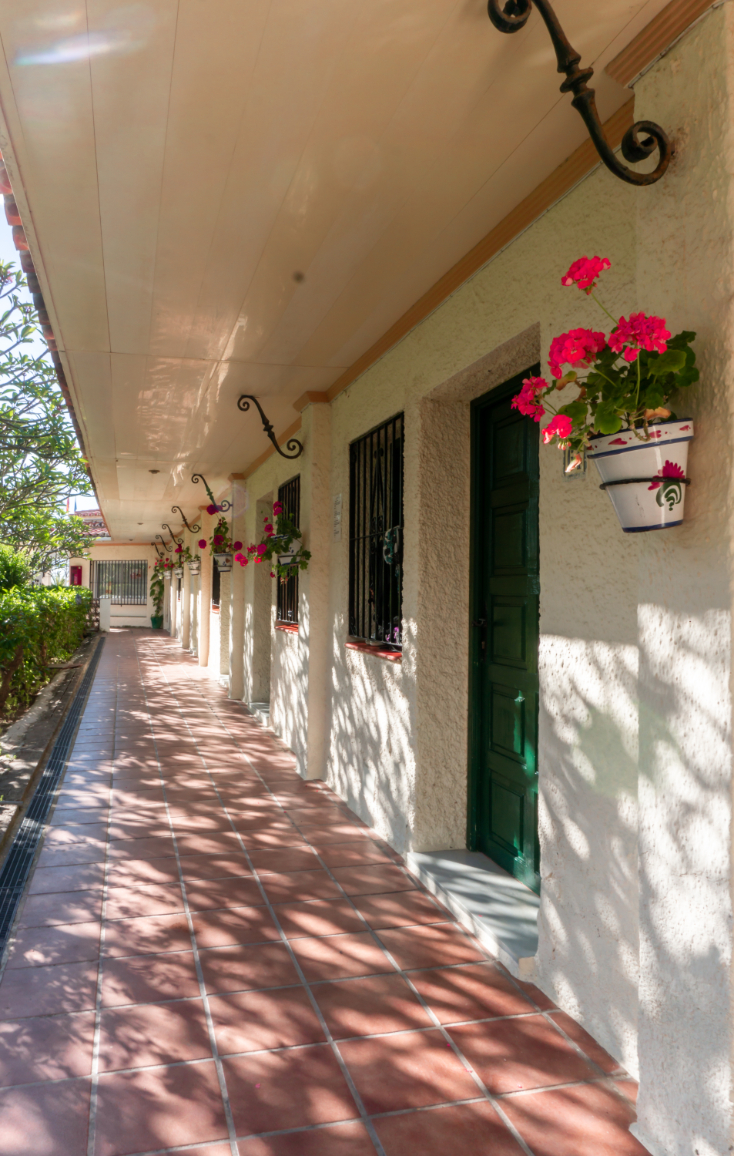 Chambre lits jumeaux - vue sur jardin