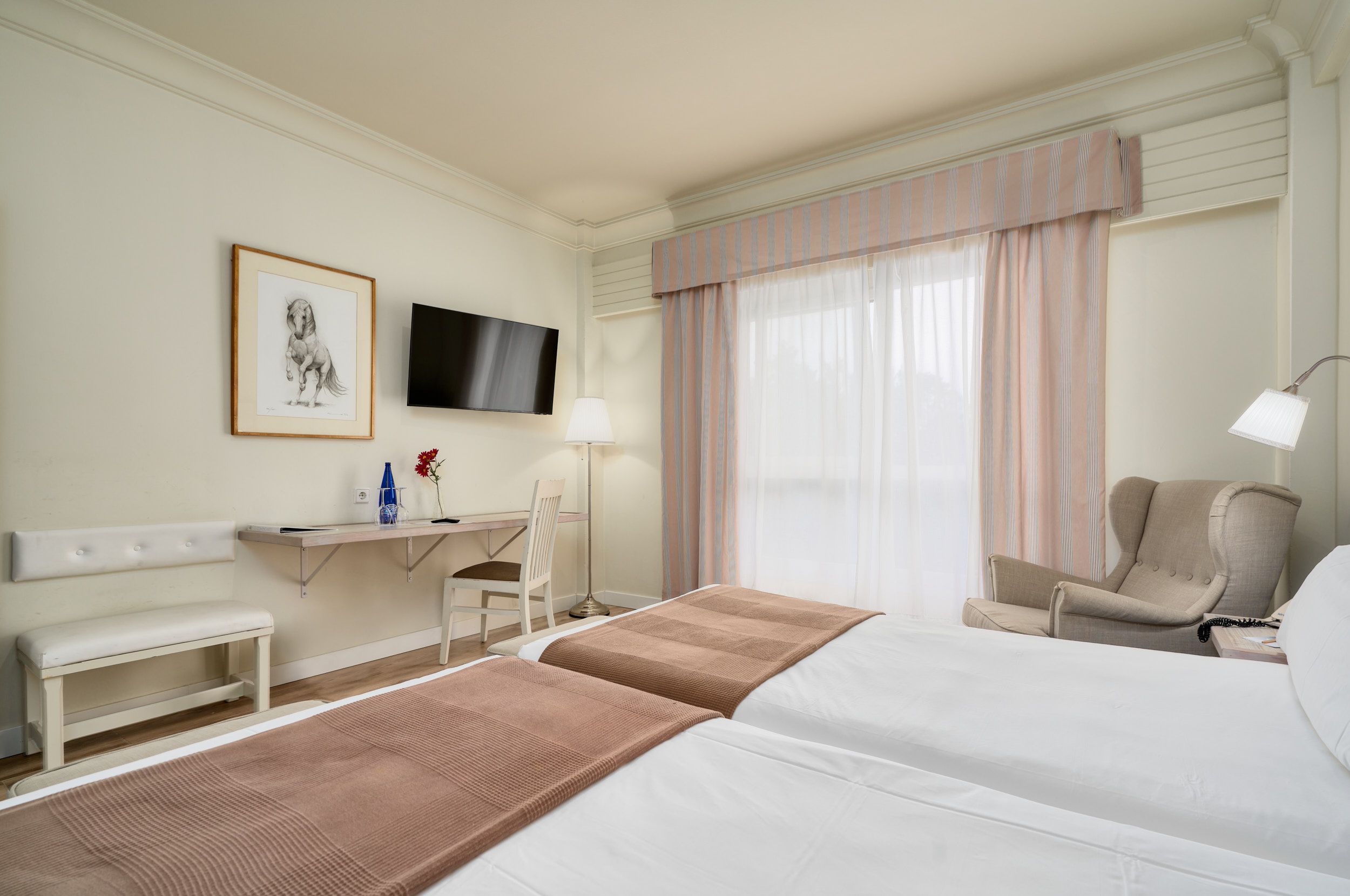 Standard-doppel- oder -zweibettzimmer