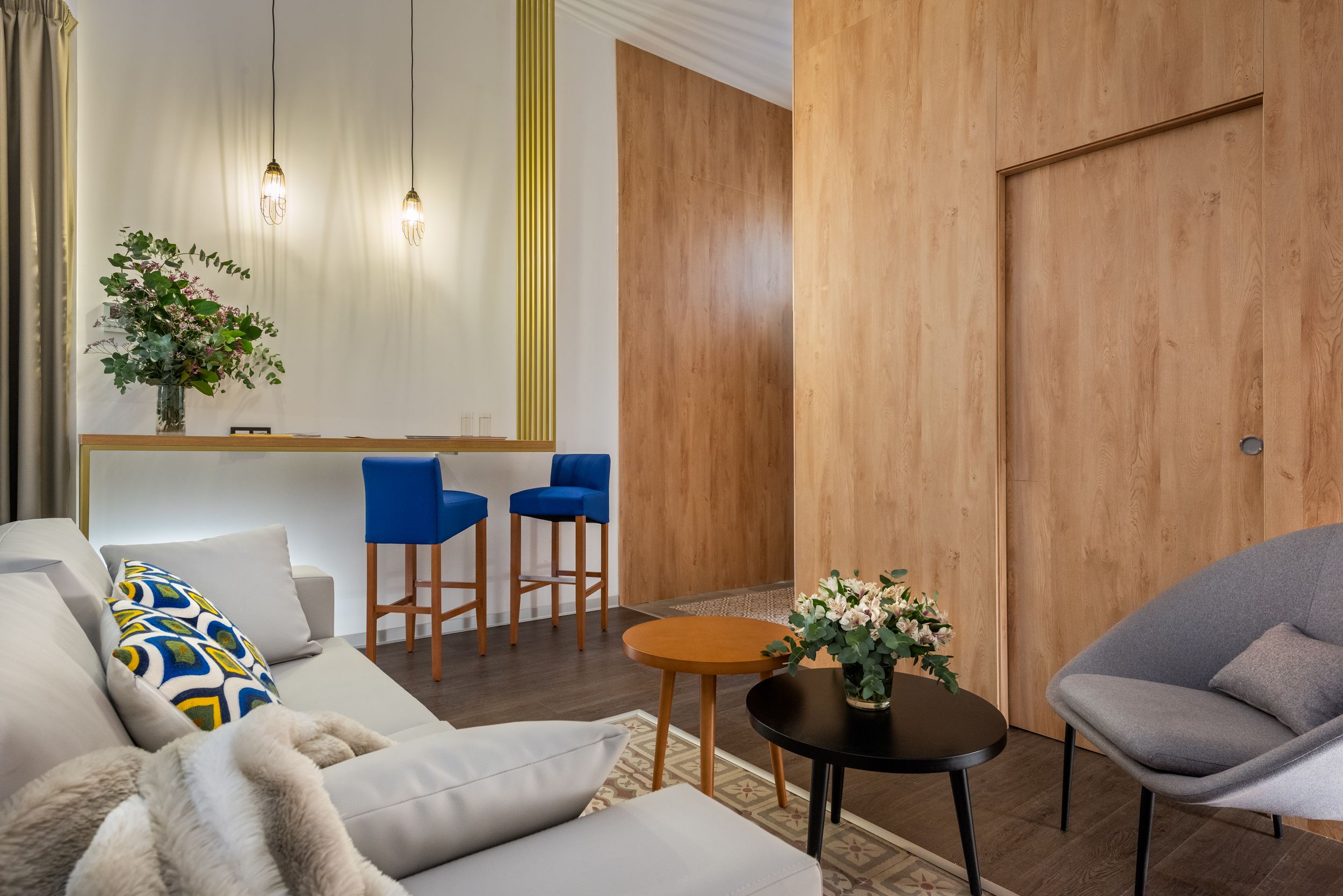Estudio con terraza