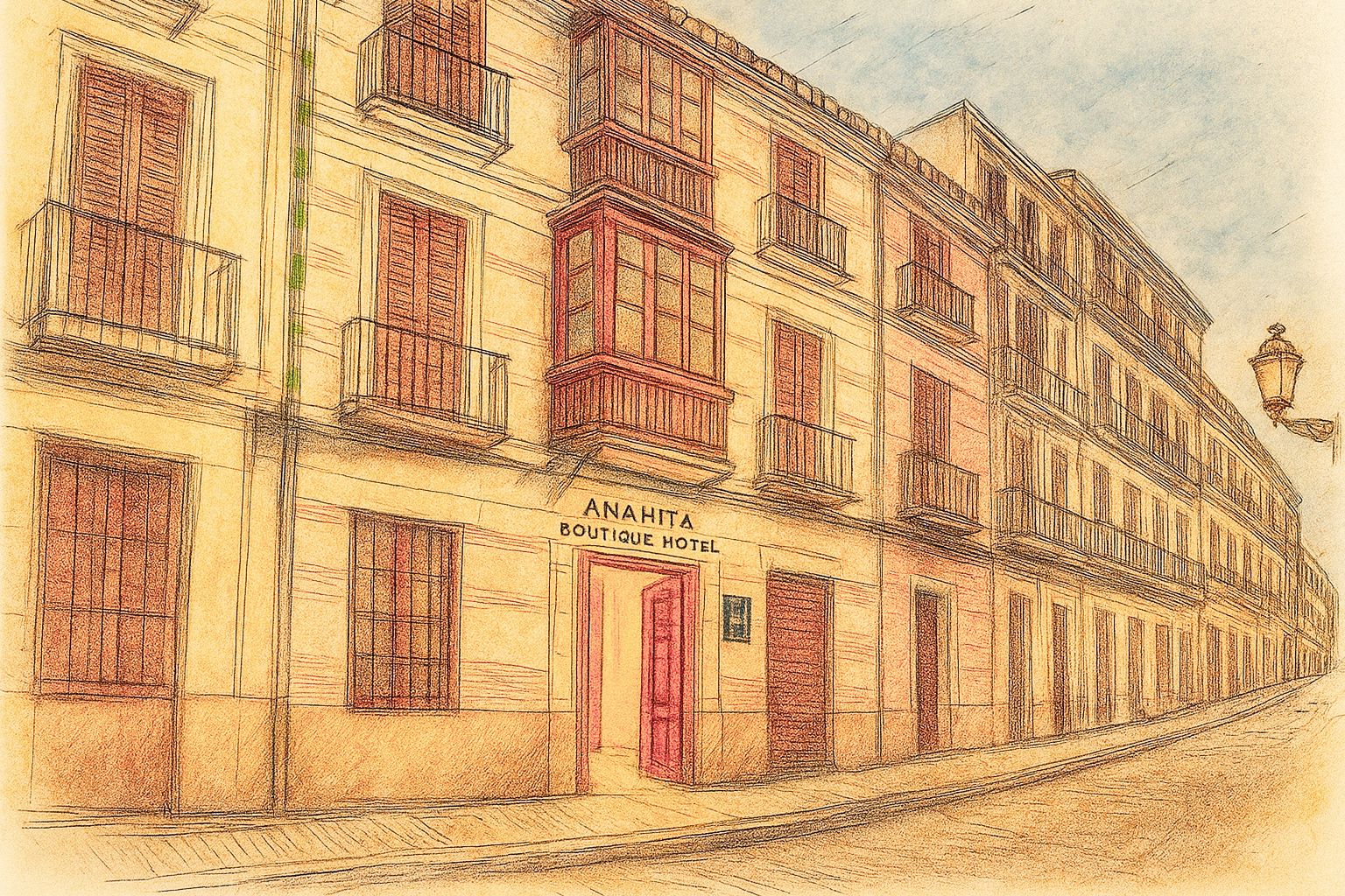 Hotel boutique anahita, Malaga